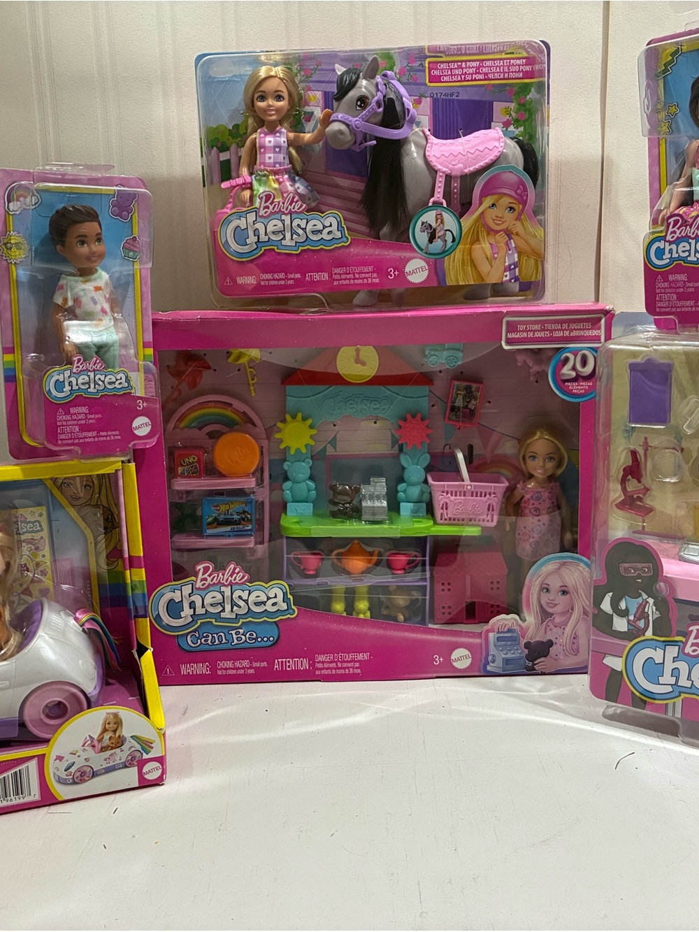 Barbie Chelsea Bundle! Get everything in picture!